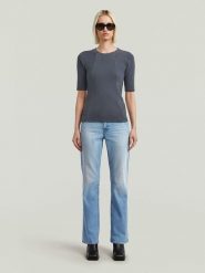 G-Star Dżinsy - Bootcut fit - w kolorze błękitnym rozmiar: W32/L32. Niebieskie jeansy damskie G-Star, z podwyższonym stanem. Za 285.45 zł.