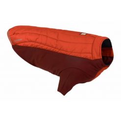 Płaszcz dla psa Ruffwear Powder Hound. Niebieskie płaszcze damskie RUFFWEAR, na zimę, m, bez wzorów, z syntetyku, bez kaptura. Za 690.00 zł.
