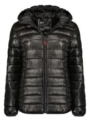 Canadian Peak Kurtka pikowana "Colombiana Hood" w kolorze czarnym rozmiar: XL. Czarne kurtki damskie Canadian Peak, xl, bez wzorów, bez kaptura. Za 122.96 zł.