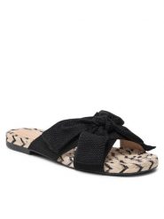 Jenny Fairy Espadryle WSS20482-02 Czarny. Czarne espadryle damskie Jenny Fairy, bez wzorów, z materiału, bez obcasa. Za 89.99 zł.