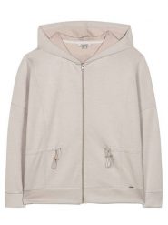 Herrlicher Bluza w kolorze beżowym rozmiar: XS. Brązowe bluzy damskie Herrlicher, xs, bez wzorów, bez kaptura. Za 100.99 zł.
