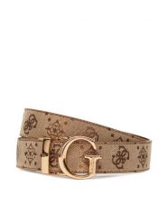 Guess Pasek Damski BW9267 P5330 Brązowy. Brązowe paski damskie Guess, z aplikacjami, ze skóry. Za 139.99 zł.