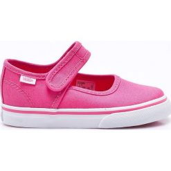 Vans - Baleriny dziecięce. Różowe baleriny dziewczęce Vans, z gumy. W wyprzedaży za 119.90 zł.