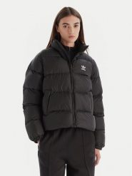 Adidas Kurtka zimowa adicolor JD0420 Czarny Regular Fit. Czarne kurtki damskie Adidas, na zimę, xs, bez wzorów, z syntetyku, bez kaptura. Za 449.99 zł.