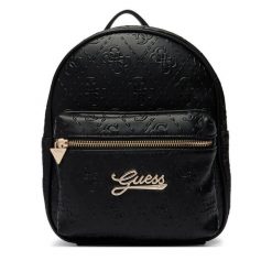 Plecak Guess. Czarne plecaki Guess, z aplikacjami. Za 329.99 zł.