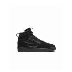Buty sportowe sneakersy Nike COURT BOROUGH MID 2 BOOT BG. Czarne obuwie sportowe casual damskie Nike, do koszykówki, Nike Court. Za 299.00 zł.