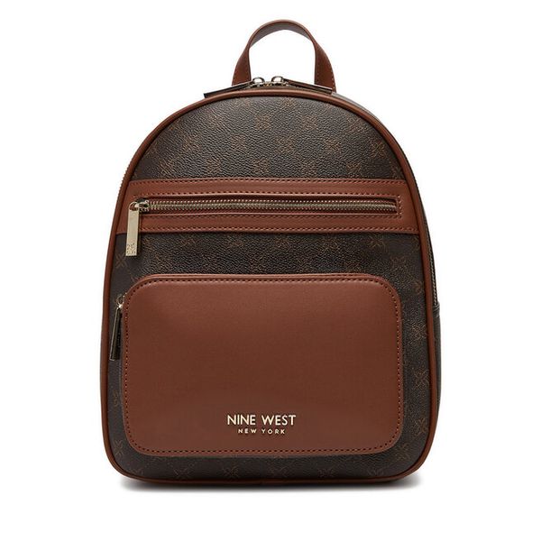 Plecak Nine West. Brązowe plecaki Nine West, bez wzorów. Za 269.99 zł.