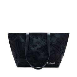 Torebka Desigual. Czarne torebki klasyczne damskie Desigual, bez dodatków. Za 409.99 zł.
