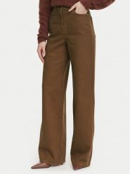 Marella Jeansy Zaffo 2623136075 Brązowy ciemny Wide Leg. Brązowe jeansy damskie Marella. Za 689.99 zł.