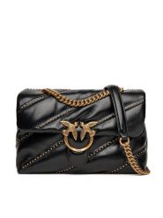 PINKO Torebka Love Puff Classic Cl PE 25 PLTT 100038 A26T Czarny. Czarne torebki wieczorowe damskie Pinko, bez wzorów, ze skóry, bez dodatków. Za 1,379.00 zł.