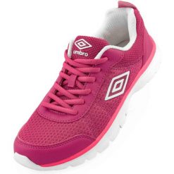 Buty Damskie Umbro Low Sneaker Różowe. Czerwone obuwie sportowe damskie Umbro, bez zapięcia. Za 178.99 zł.