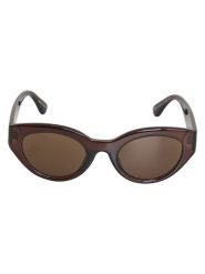 MOSS COPENHAGEN Damskie okulary przeciwsłoneczne w kolorze brązowo-jasnobrązowym rozmiar: onesize. Brązowe okulary przeciwsłoneczne damskie Moss Copenhagen. Za 47.95 zł.