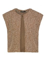 Sublevel Kamizelka w kolorze karmelowym rozmiar: S/M. Brązowe kamizelki damskie Sublevel, m, bez wzorów, bez kaptura. Za 135.95 zł.