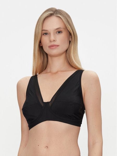 Ysabel Mora Biustonosz z fiszbiną 10028 Czarny. Czarne biustonosze ysabel mora, bez wzorów, z syntetyku. Za 109.99 zł.
