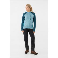 Bluza trekkingowa damska Viking Delmore. Czarne bluzy damskie Viking, s, bez wzorów, bez kaptura. Za 289.90 zł.