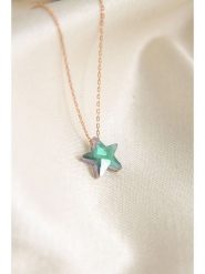 Lodie Silver Srebrny naszyjnik z zawieszką - dł. 43 cm rozmiar: onesize. Zielone naszyjniki damskie Lodie Silver, srebrne. Za 39.99 zł.