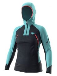 DYNAFIT Kurtka softshellowa "Speed" w kolorze turkusowym rozmiar: XS. Niebieskie kurtki sportowe damskie Dynafit, xs, bez wzorów, z materiału, bez kaptura. Za 417.70 zł.