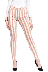 SPODNIE DAMSKIE LEE SKINNY HIGH WAIST TERACOTTA L626LIMG 112114249. Rurki damskie Lee, bez wzorów, z jeansu, z podwyższonym stanem. Za 199.99 zł.
