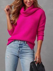 LA Angels Sweter w kolorze różowym rozmiar: S. Różowe swetry klasyczne damskie LA Angels, s, bez kołnierzyka. Za 152.98 zł.