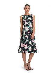 Vera Mont Sukienka w kolorze granatowo-jasnoróżowym rozmiar: 38. Niebieskie sukienki damskie Vera Mont, bez wzorów, bez ramiączek. Za 260.99 zł.