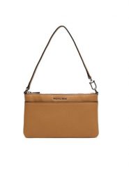 MICHAEL Michael Kors Torebka Jet Set 32F5SJ6F6L Brązowy. Brązowe torebki wieczorowe damskie MICHAEL Michael Kors, bez wzorów, ze skóry, bez dodatków. Za 529.99 zł.