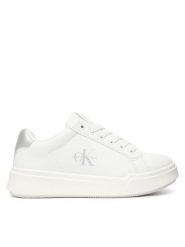 Calvin Klein Sneakersy V3A9-83390-1355 Biały. Białe trampki dziewczęce Calvin Klein, bez wzorów, ze skóry, bez zapięcia. Za 439.99 zł.