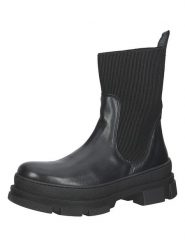 Steve Madden Skórzane botki w kolorze czarnym rozmiar: 41. Czarne botki damskie Steve Madden, bez obcasa, bez zapięcia. Za 248.27 zł.