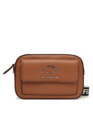 KARL LAGERFELD Torebka A3W30317 Brązowy. Brązowe listonoszki damskie KARL LAGERFELD, bez wzorów, ze skóry, bez dodatków. Za 499.99 zł.