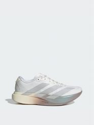 Adidas Buty do biegania adizero Evo Sl Shoes KJ2552 Biały. Białe obuwie sportowe damskie Adidas, z materiału, bez zapięcia, do biegania. Za 648.99 zł.