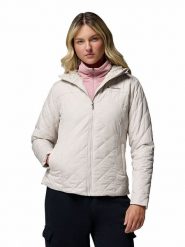 Columbia Kurtka pikowana "Copper Crest II" w kolorze kremowym rozmiar: S. Brązowe kurtki damskie Columbia, s, bez wzorów, bez kaptura. Za 354.95 zł.