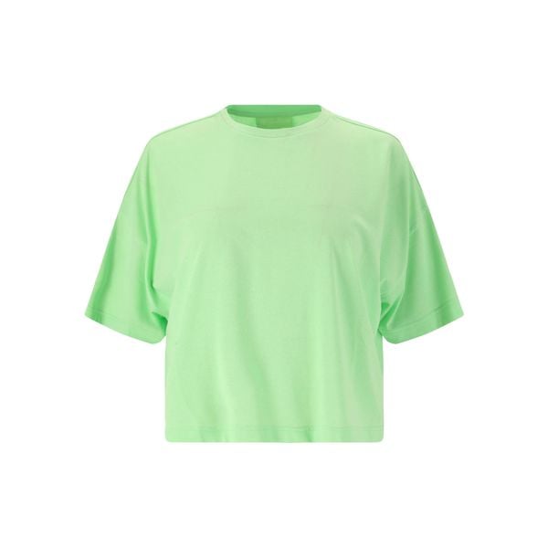 Koszulka damska Athlecia Reynolds. Zielone koszulki damskie Athlecia, bez wzorów, bez kołnierzyka, bez ramiączek. Za 116.50 zł.