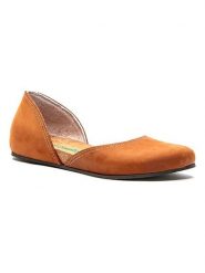 Comfortfusse Skórzane baleriny w kolorze brązowym rozmiar: 42. Brązowe balerinki damskie Comfortfüße, bez wzorów, ze skóry. Za 177.94 zł.