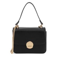 Torebka DeeZee. Czarne torebki klasyczne damskie DeeZee, bez dodatków. Za 129.99 zł.