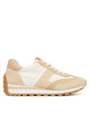 LAUREN RALPH LAUREN Sneakersy 802951384010 Beżowy. Brązowe obuwie sportowe damskie Lauren Ralph Lauren, ze skóry, bez zapięcia. Za 649.99 zł.
