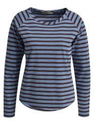 Smith & Soul Koszulka w kolorze niebiesko-ciemnofioletowym rozmiar: XXL. Niebieskie bluzki damskie Smith & Soul, xxl, bez wzorów, z bawełny, bez kołnierzyka, bez ramiączek. Za 104.99 zł.