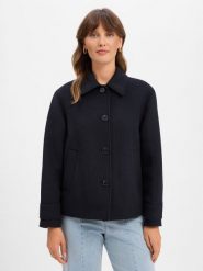 Marie Lund Kurtka z wełną Kobiety niebieski, 40. Niebieskie kurtki damskie Marie Lund, bez wzorów, z wełny, bez kaptura. Za 399.95 zł.