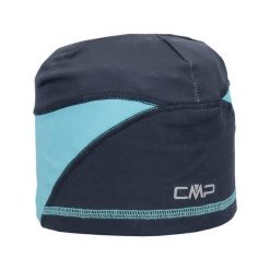 Czapka damska turystyczna CMP 6505706. Niebieskie czapki damskie CMP, na zimę, bez wzorów, z tkaniny. Za 105.00 zł.