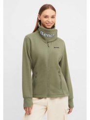 Bench Bluza "Hayl" w kolorze khaki rozmiar: 36. Brązowe bluzy damskie Bench, bez wzorów, bez kaptura. Za 109.52 zł.