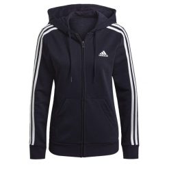 Bluza damska adidas Essentials French. Białe bluzy damskie Adidas, xs, bez wzorów, z kapturem. Za 195.00 zł.