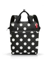 Reisenthel Plecak "Allrounder R" w kolorze czarno-białym - 31 x 39 x 17 cm rozmiar: onesize. Białe plecaki Reisenthel, bez wzorów, z materiału. Za 130.19 zł.