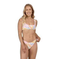 Kostium kąpielowy dwuczęściowy z kwiatowym stanikiem dla kobiet Salty Crew. Białe bikini SALTY CREW, bez wzorów. Za 290.00 zł.