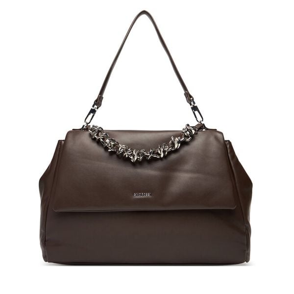 Torebka GINO ROSSI. Brązowe torebki klasyczne damskie Gino Rossi, bez dodatków. Za 229.99 zł.