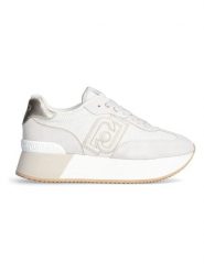 Liu Jo Skórzane sneakersy w kolorze białym rozmiar: 39. Białe obuwie sportowe damskie Liu Jo, z materiału, bez zapięcia. Za 359.13 zł.