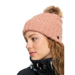 Czapka snowboardowa damska ROXY Blizzard. Czerwone czapki damskie Roxy, na zimę, bez wzorów. W wyprzedaży za 129.75 zł.