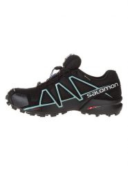 SALOMON Buty "Speedcross 4 GTX" w kolorze czarnym do biegania rozmiar: 39 1/3. Czarne obuwie sportowe damskie Salomon, z gore-texu, do biegania, gore-tex. Za 461.21 zł.