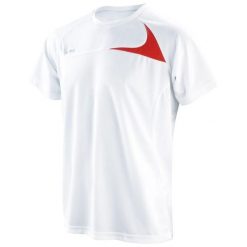 Koszulka Treningowa Dash Dla Dorosłych Unisex. Białe koszulki damskie SPIRO, bez wzorów, bez kołnierzyka, bez ramiączek. Za 81.99 zł.