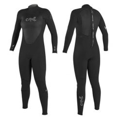 Kombinezony damskie O'Neill Epic 5/4 Back Zip Full. Czarne kombinezony damskie O'Neill, l, bez wzorów, z jersey, bez kołnierzyka, bez ramiączek. Za 1,192.90 zł.