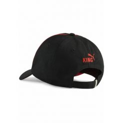 Czapka z daszkiem AC Milan KING PUMA Black For All Time Red. Czarne czapki z daszkiem damskie Puma, bez wzorów. Za 129.00 zł.