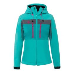 Kobieta trekking kurtka typu softshell izas Inatye. Czerwone kurtki sportowe damskie Izas, m, bez wzorów, z softshellu, bez kaptura. Za 486.91 zł.