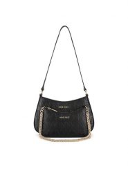 Nine West Torebka LX10045 Czarny. Czarne torebki klasyczne damskie Nine West, z tworzywa sztucznego, bez dodatków. Za 249.99 zł.